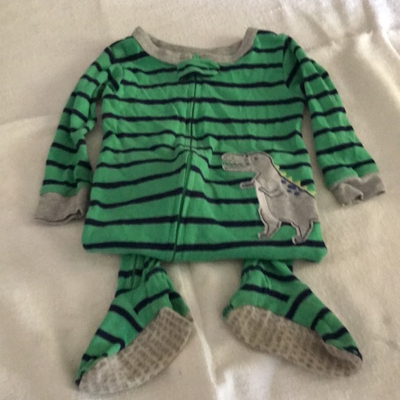 Boys 12m footed jammies. 2 Carter’s and 1 Trail Crest - Picture 2 of 4